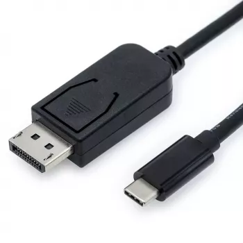 Αντάπτορας καλωδίου βίντεο VALUE 11.99.5846 2m DisplayPort USB Type-C μαύρο