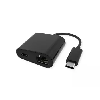 Κάρτα δικτύου Ethernet VALUE 12.99.1118 ενσύρματη USB Type-C μαύρο