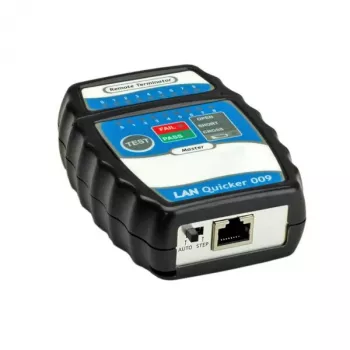 Ελεγκτής καλωδίων VALUE Quicker Cable Tester Μοντέλο 13.99.3001 — Έλεγχος συνέχειας και καλωδίωσης καλωδίων δικτύου