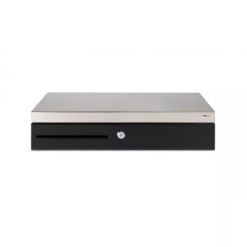 Safescan SD-4617S Συρτάρι χρημάτων με αναδιπλούμενο καπάκι, Μαύρο/Ασημί (132-0498)
