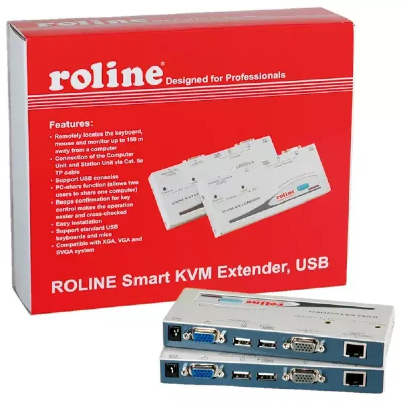 Extender KVM ROLINE Smart USB 14.01.3249