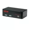 KVM Switch ROLINE 1 χρήστης 2 PCs DisplayPort με USB Hub