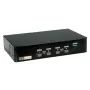 KVM Switch ROLINE 1 χρήστης 4 PCs DisplayPort με USB Hub