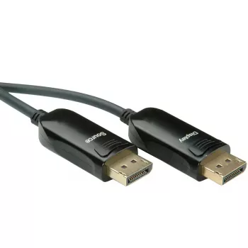 Καλώδιο DisplayPort ROLINE 14.01.3491 15 m Μαύρο