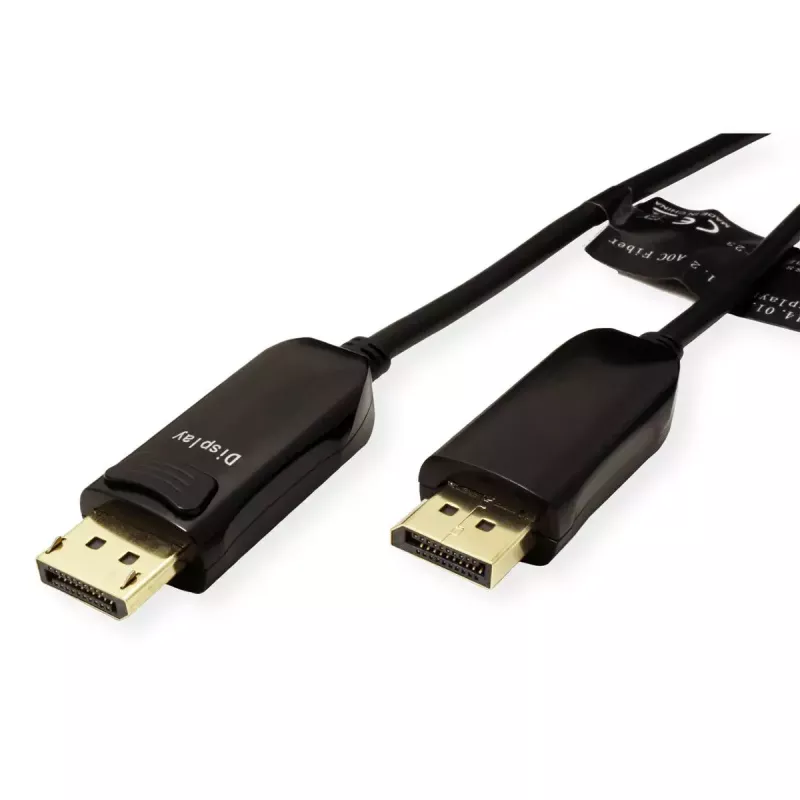 Καλώδιο DisplayPort ROLINE 14.01.3491 15 m Μαύρο