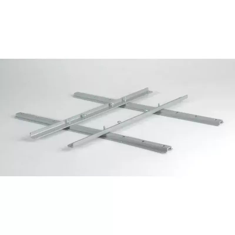 Αντάπτορας VESA ROLINE 100x100-400x400 ρυθμιζόμενος ασημί