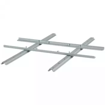 Αντάπτορας VESA ROLINE 100x100-400x400 ρυθμιζόμενος ασημί