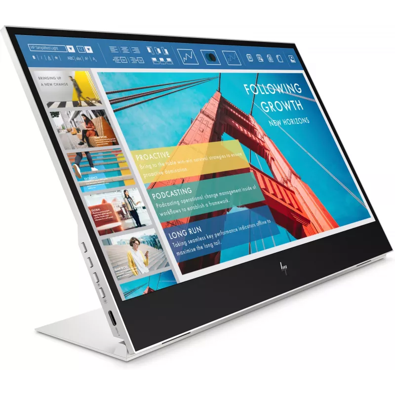 Οθόνη υπολογιστή HP E-Series E14 G4 35,6 cm (14 inch) 1920 x 1080 pixel Full HD LED λευκό