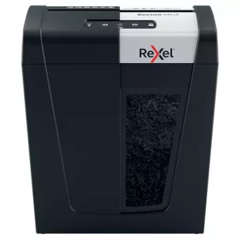 Rexel Secure MC4 Καταστροφέας εγγράφων Μικροκοπή 60 dB Μαύρο, Ασημί