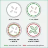 Καλώδιο δικτύου ROLINE UTP Patchkabel Cat.6 RJ-45 0,3 m πράσινο