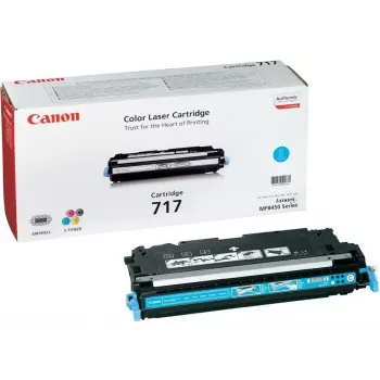 Canon 717 Μελανοδοχείο τόνερ 1 τεμ. Γνήσιο Cyan