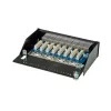 Patch panel τοίχου ROLINE Cat.5e 8 Ports STP Μαύρο