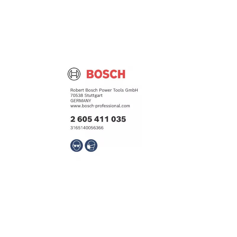 Bosch 2 605 411 035 βαλιτσάκι εργαλείων γκρι