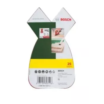 Bosch 2607017113 25 τεμ. φύλλο λείανσης