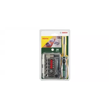 Σετ bits κατσαβιδιού Bosch 2 607 017 331 27 τεμ. εξάγωνο καρυδάκι Torq-Set σταυρωτό
