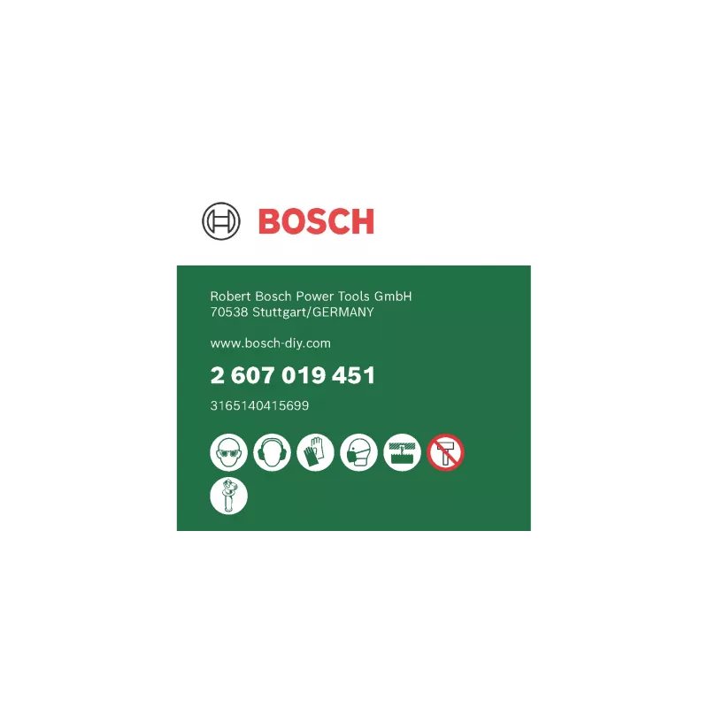 Bosch 2 607 019 451 σετ πριονιών τρύπας 5 τεμ.