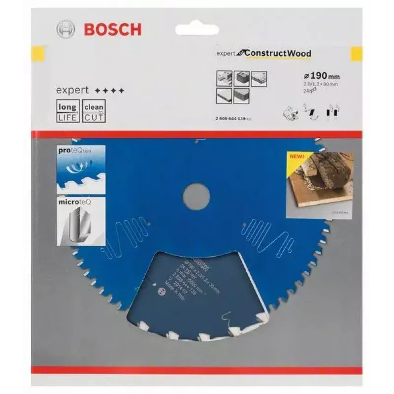 Δίσκος δισκοπρίονου Bosch 2 608 644 139