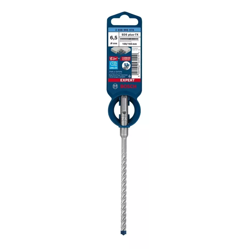 Τρυπάνι Bosch SDS plus-7X 6,5 mm 165 mm