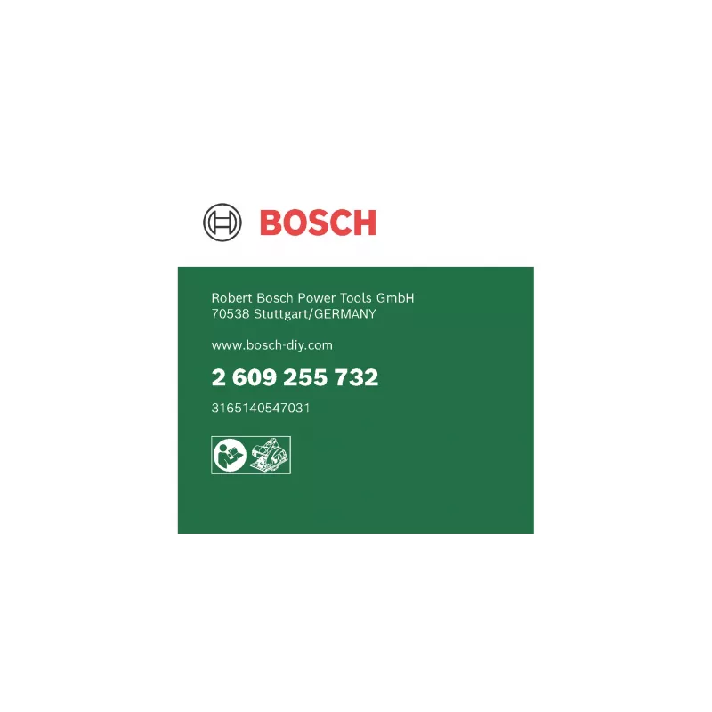 Bosch 2 609 255 732 Παρελκόμενα δίσκου κοπής