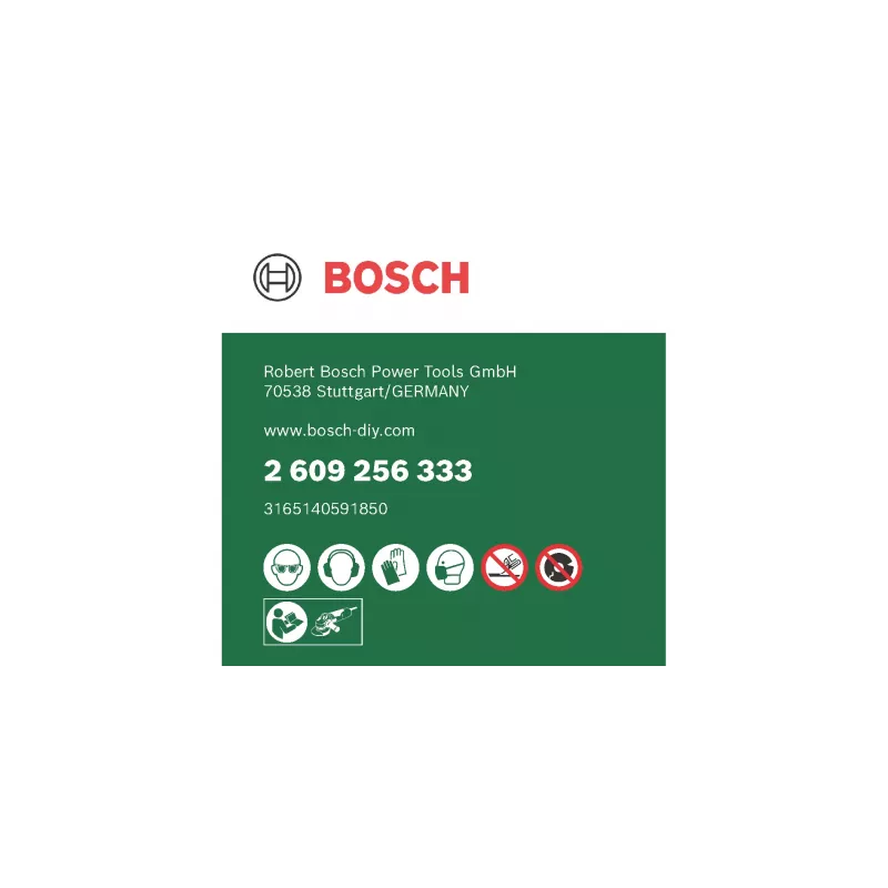 Bosch 2 609 256 333 Παρελκόμενα γωνιακού τροχού Δίσκος κοπής