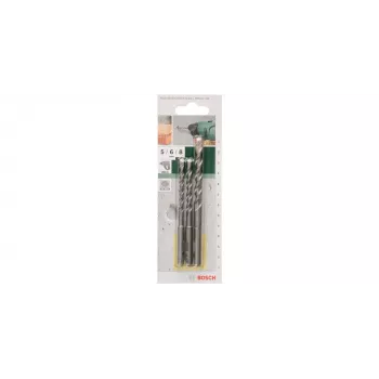Bosch Σετ 3 τεμ. τρυπάνια μπετόν SDS-Quick