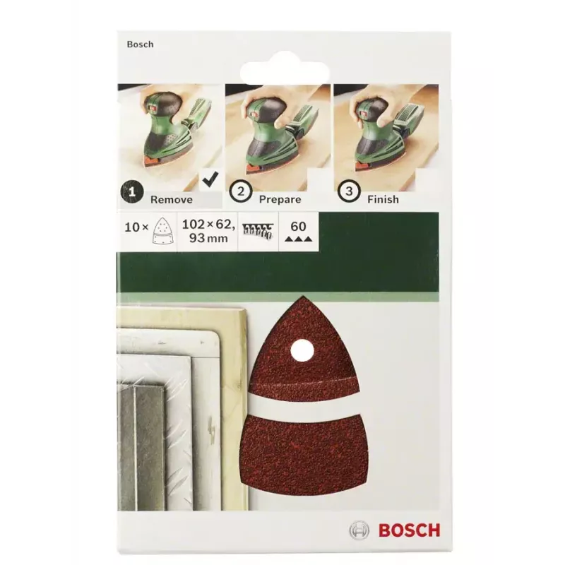 Bosch 2609256A65 10 τεμ. Φύλλα λείανσης