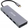 InLine USB 3.2 USB-C Multi Hub (3x USB-A + USB-C) - Αναγνώστης καρτών - HDMI - OTG