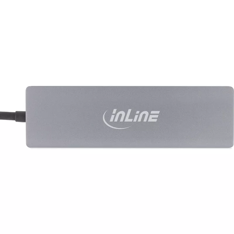 InLine USB 3.2 USB-C Multi Hub (3x USB-A + USB-C) - Αναγνώστης καρτών - HDMI - OTG