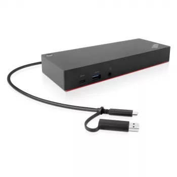 Σταθμός σύνδεσης Lenovo ThinkPad Hybrid USB-C με USB-A ενσύρματο USB 3.2 Gen 2 (3.1 Gen 2) Type-C μαύρο