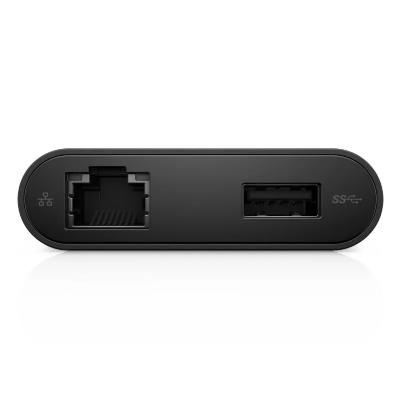 USB-C Hub DELL USB-C - HDMI / VGA / Ethernet / USB 3.0 μαύρο