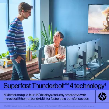 HP Thunderbolt Dock 120W G4 Ενσύρματος Σταθμός Υποδοχής μαύρο