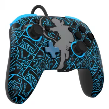 PDP Nintendo Switch Sheikah Shoot REMATCH GLOW Χειριστήριο, Gamepad, Nintendo Switch, Nintendo Switch Lite, Nintendo Switch OLED, D-pad, Home, Αναλογικό / Ψηφιακό, Ενσύρματο, USB