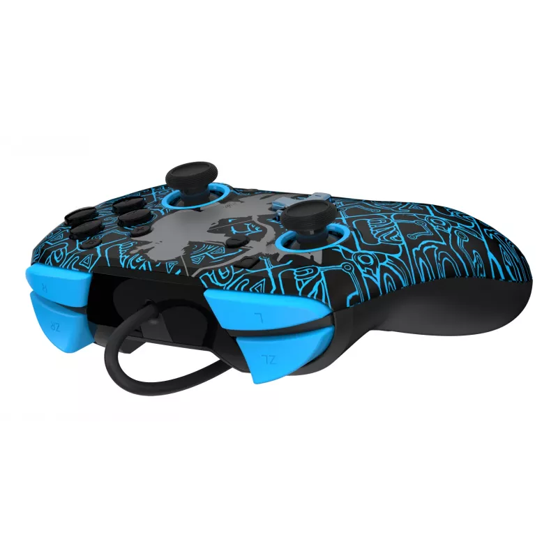 PDP Nintendo Switch Sheikah Shoot REMATCH GLOW Χειριστήριο, Gamepad, Nintendo Switch, Nintendo Switch Lite, Nintendo Switch OLED, D-pad, Home, Αναλογικό / Ψηφιακό, Ενσύρματο, USB