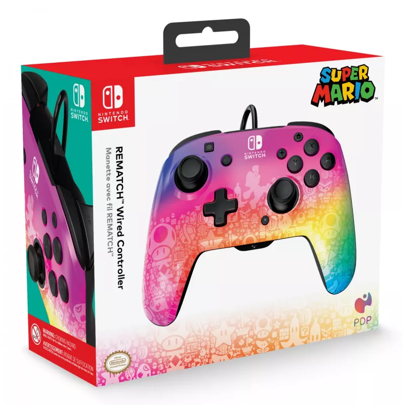 PDP REMATCH Ενσύρματο Χειριστήριο: Star Spectrum για Nintendo Switch, Nintendo Switch - OLED