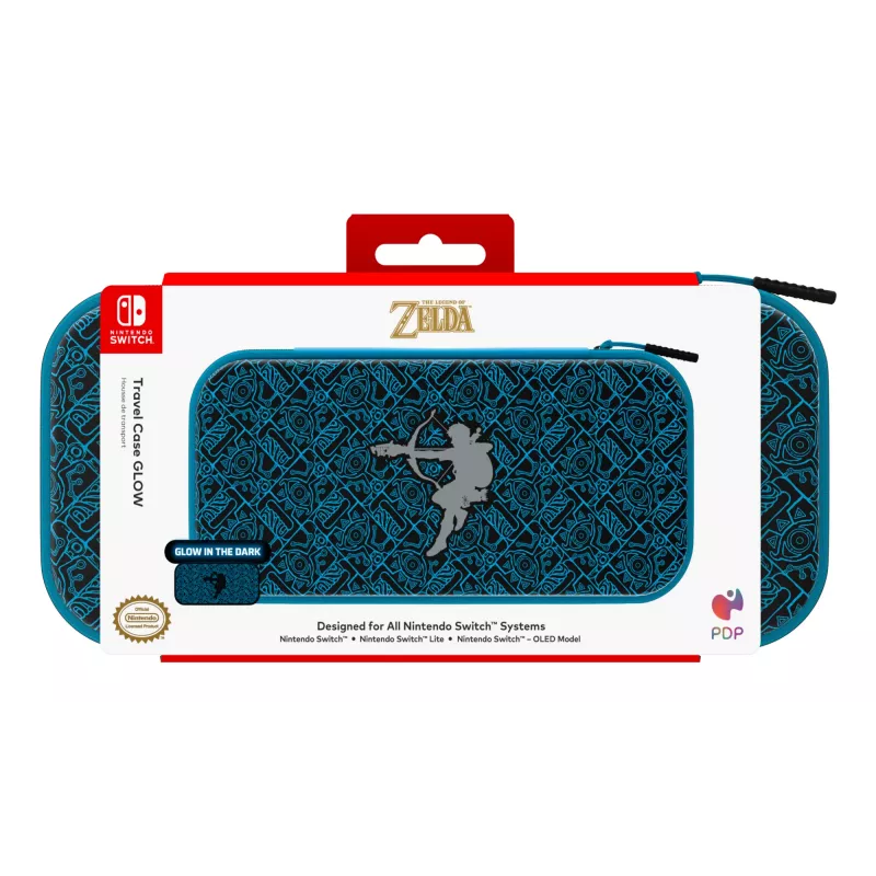 PDP Travel Case GLOW: Sheikah Shoot, για Nintendo Switch, Nintendo Switch Lite, Nintendo Switch – OLED