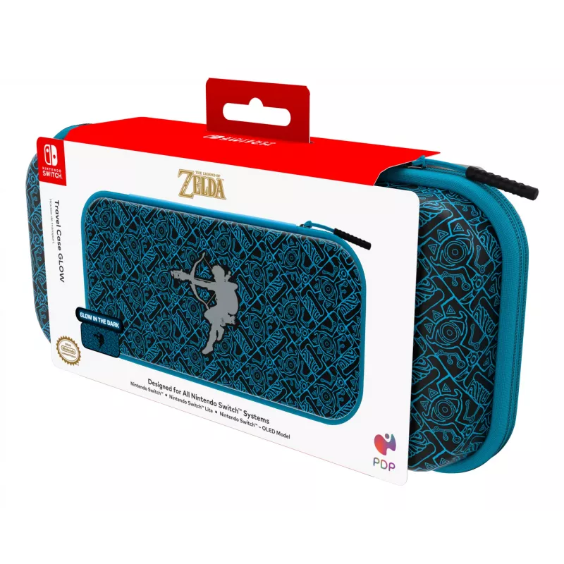 PDP Travel Case GLOW: Sheikah Shoot, για Nintendo Switch, Nintendo Switch Lite, Nintendo Switch – OLED