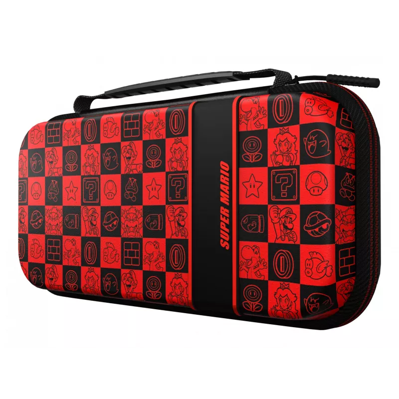 PDP Travel Case Plus GLOW: Super Icon, για Nintendo Switch, Nintendo Switch Lite, Nintendo Switch – OLED