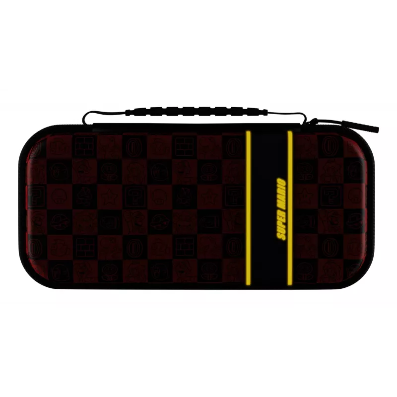 PDP Travel Case Plus GLOW: Super Icon, για Nintendo Switch, Nintendo Switch Lite, Nintendo Switch – OLED