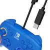 PDP Afterglow Wave μπλε χειριστήριο USB αναλογικό/ψηφιακό Nintendo Switch, Nintendo Switch OLED