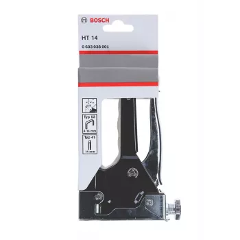 Συρραπτικό χειρός Bosch 0 603 038 001 μαύρο, ανοξείδωτο ατσάλι