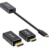 Σετ μετατροπέα οθόνης USB InLine 6 σε 1, 4K/60Hz μαύρο