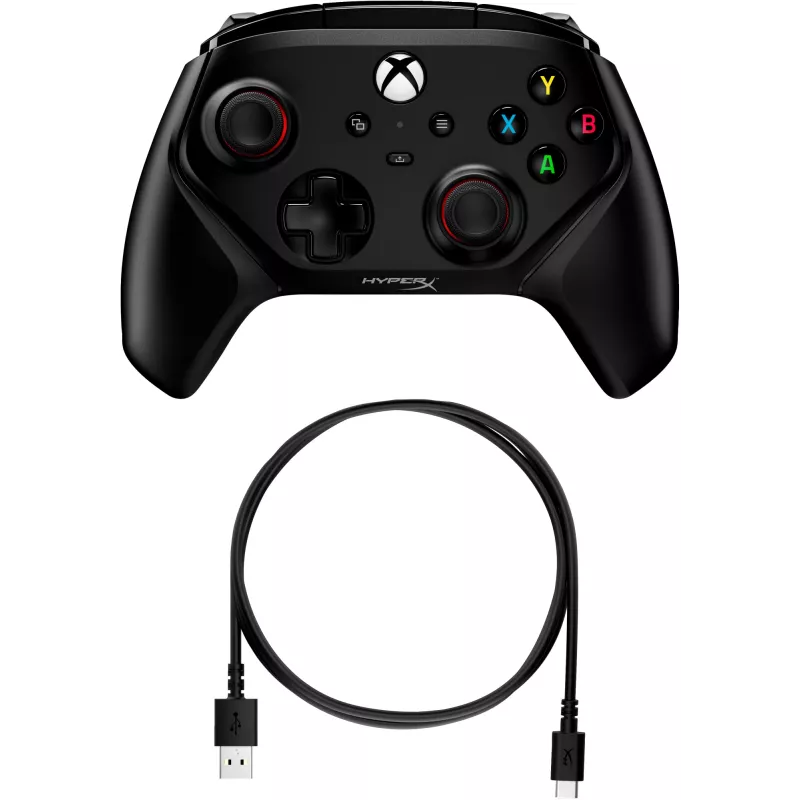 Gamepad HyperX 6L366AA μαύρο USB ενσύρματο για PC Xbox One Series S X
