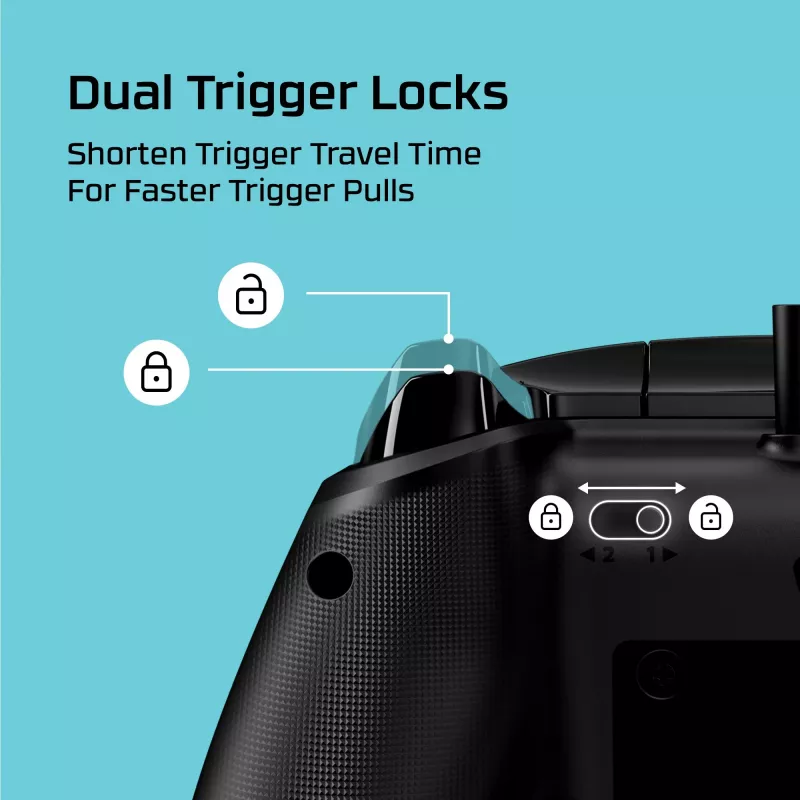 Gamepad HyperX 6L366AA μαύρο USB ενσύρματο για PC Xbox One Series S X