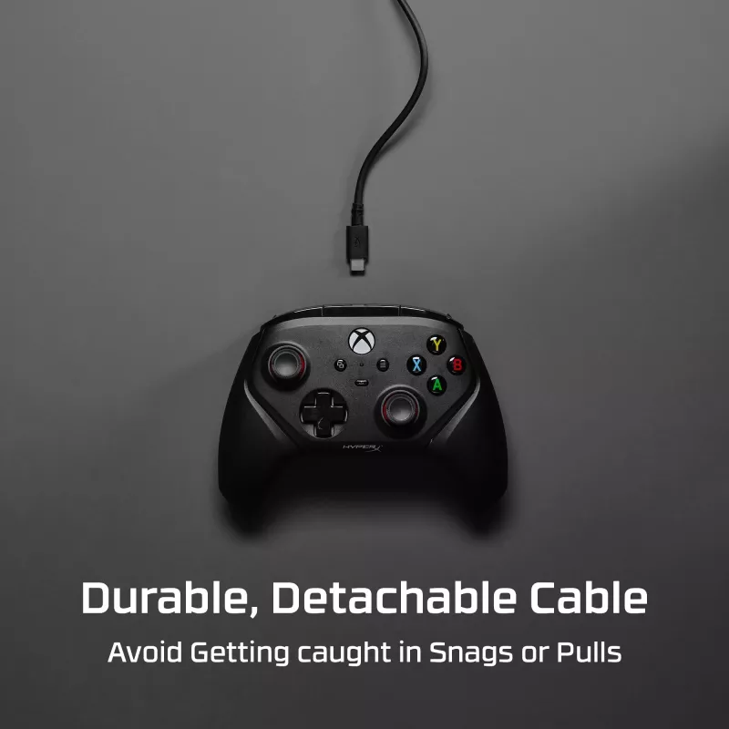 Gamepad HyperX 6L366AA μαύρο USB ενσύρματο για PC Xbox One Series S X