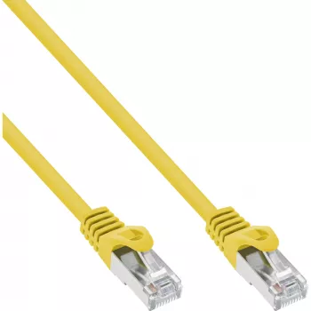 InLine καλώδιο patch F/UTP Cat.5e κίτρινο 5m