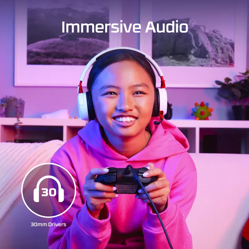 HyperX Cloud Mini - Ασύρματο Gaming Headset (Λευκό)