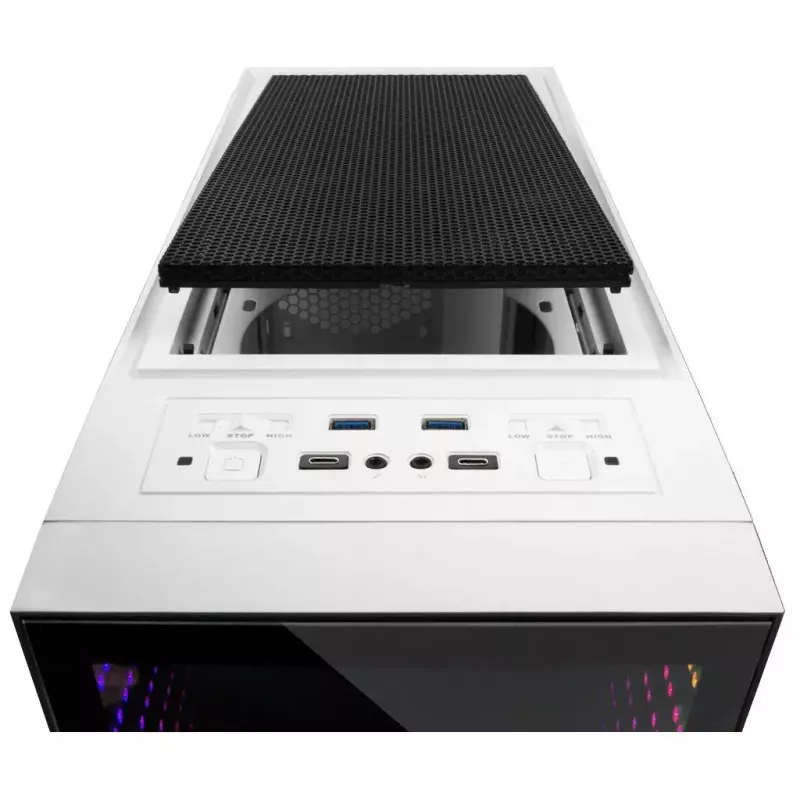 Κουτί PC Inter-Tech X-908 Infini 2 Tower Λευκό