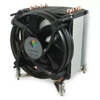 Ψύκτρα επεξεργαστή Inter-Tech K-17 9,2 cm Αλουμίνιο Μαύρο