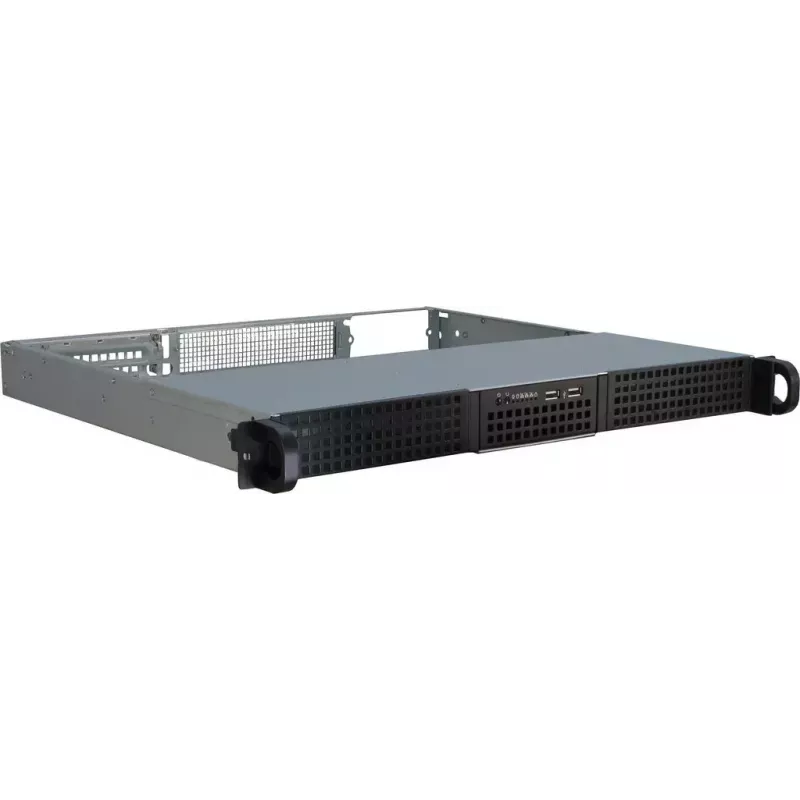 Κουτί διακομιστή Inter-Tech 1U-10240 Rack Μαύρο