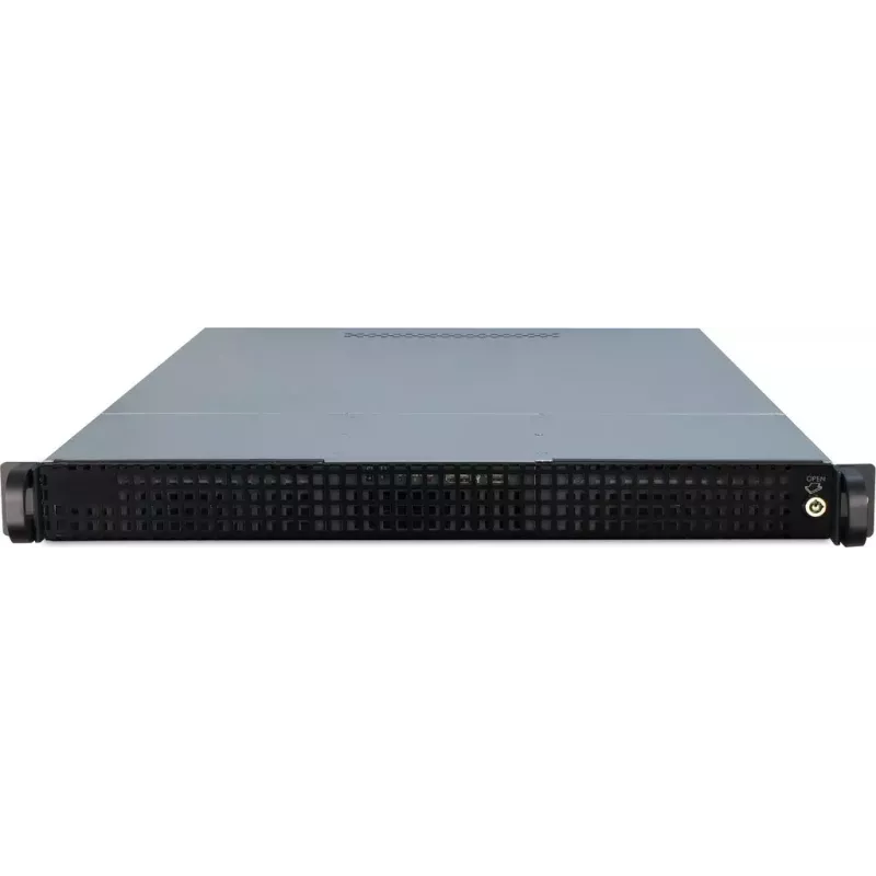 Κουτί διακομιστή Inter-Tech 1U-10265 Rack Μαύρο